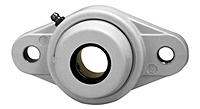 Set Screw Locking Two-Bolt Flange Unit With Open Cover, BNFL200MZ2C Series