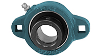 Eccentric Collar Locking Two-Bolt Flange Unit, KHFX200 Series
