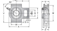 Accu-Loc® Concentric Collar Locking Take-Up Unit, UEMST200MZ20 Series-2